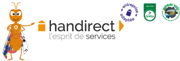 Handirect Pays de la Loire Entreprise adaptée Certifiée ISO 9001 Labellisée Imprim'Vert
