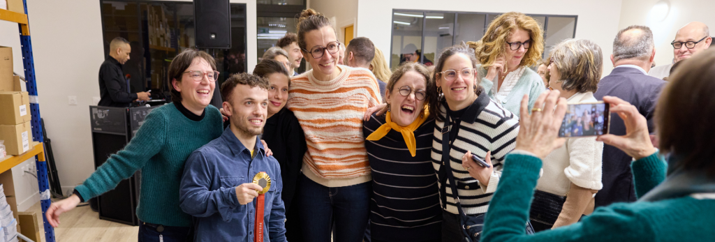 Charles champion des Jeux paralympiques de Paris 2024 nous rend visite à Bois-Colombes.